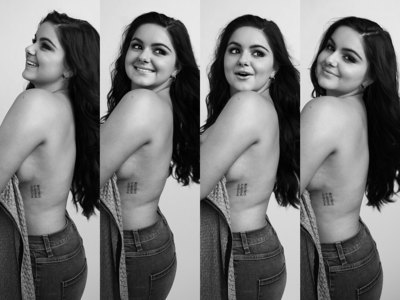 Ariel Winter topless and sexy