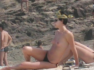 Charlize Theron topless and sexy