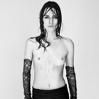 Keira Knightley Topless Slender Treats In Interview Magazine