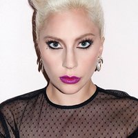 Lady Gaga see-through shots