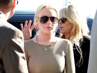 Lindsay Lohan at Court