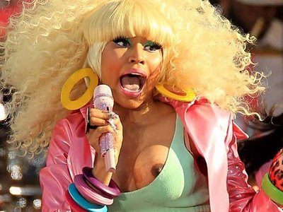 Nicki Minaj Nicky Minaj has exposed her nipples