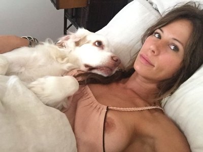 Rhona Mitra leaked boobs and pussy