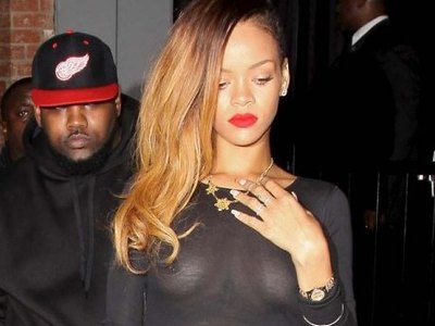 Rihanna See Through Dress Hotness