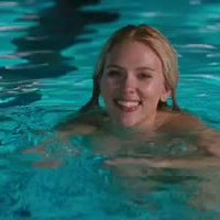 Scarlett Johansson swimming in a pool in ‘He’s Just Not That Into You’