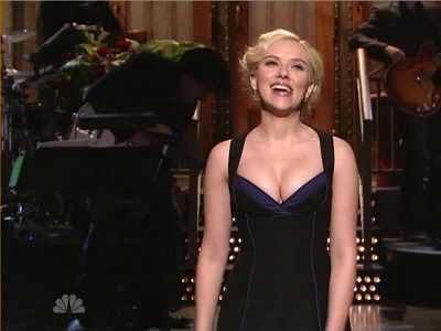 Scarlett Johansson great boobs teasing in SLN