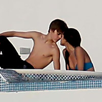 Selena Gomez poolside fun