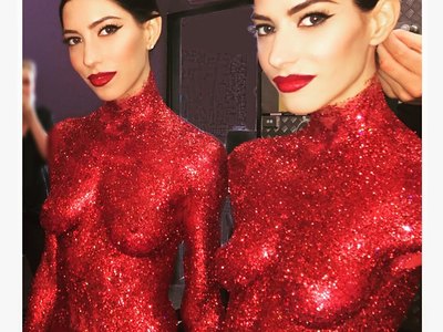 The Veronicas topless and sexy
